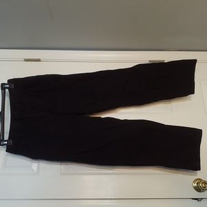 SONOMA BLACK KHAKI DRESS SLACKS 16R ADJ WAIST